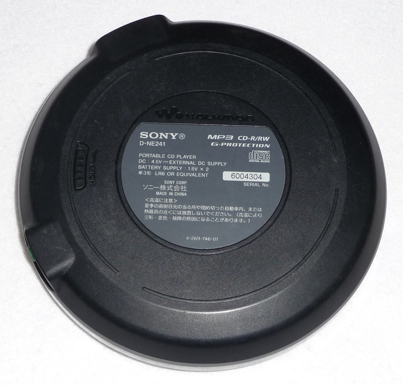 ソニー CDウォークマン N241 ブラック D-NE241/B SONY D-NE241 (B