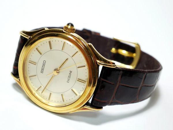 Ss3】SEIKO/セイコー◇EXCELINE/エクセリーヌ/2J31-0A10◇1996年製 