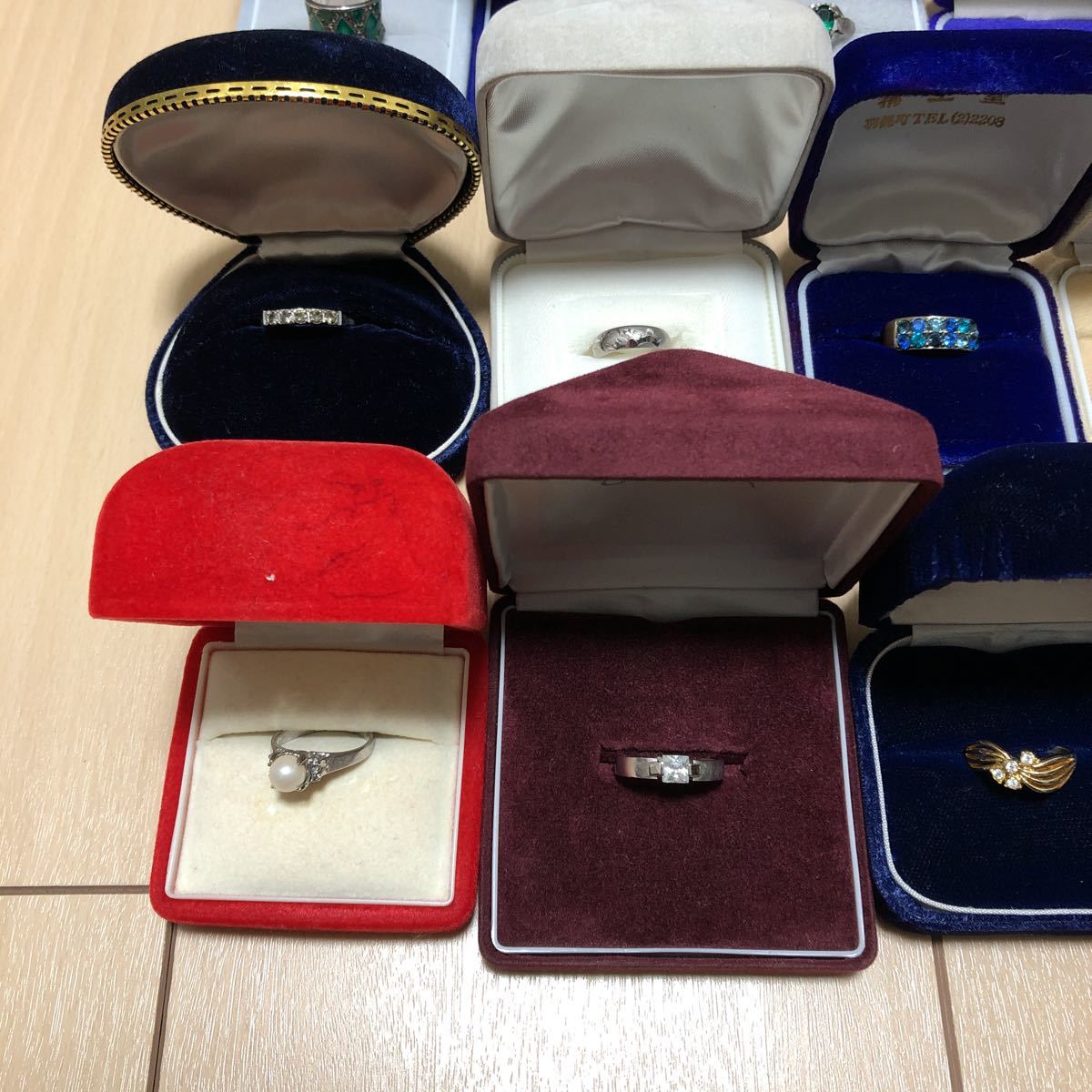 アクセサリー 遺品整理 整理品 大量 リング 指輪 まとめて まとめ売り おまとめ 1円～