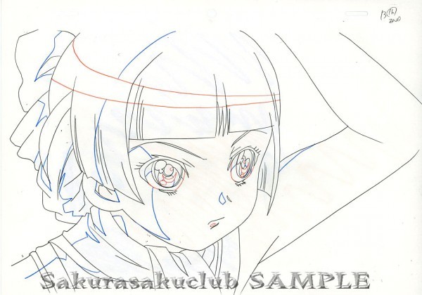 ★simoun シムーン アニメ素材Set 11話 ベッドの下を覗くマミーナ、ロード、アーエル
