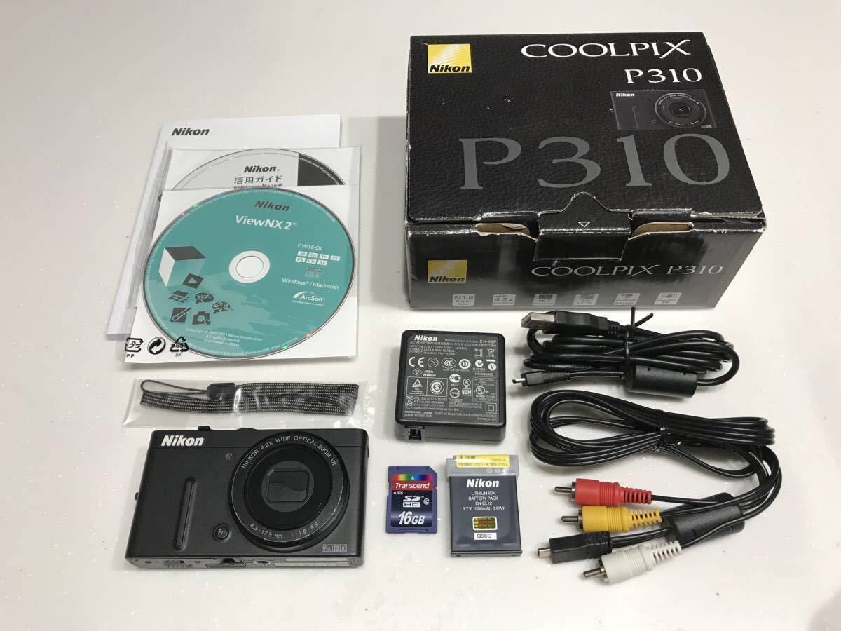 送料無料 付属品完備】Nikon ニコン COOLPIX クールピクス P310