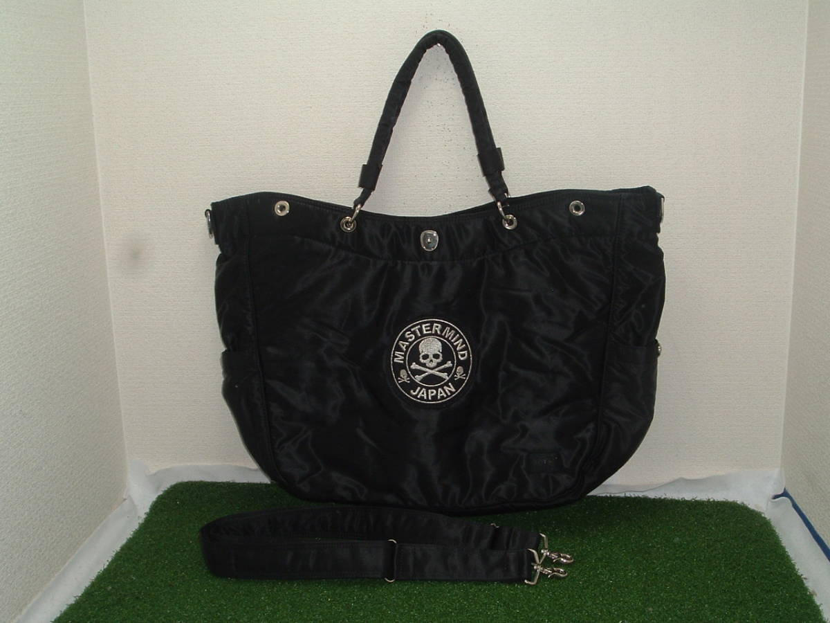 □美品☆PORTER×mastermind JAPAN/ポーター×マスターマインド☆ 2WAY