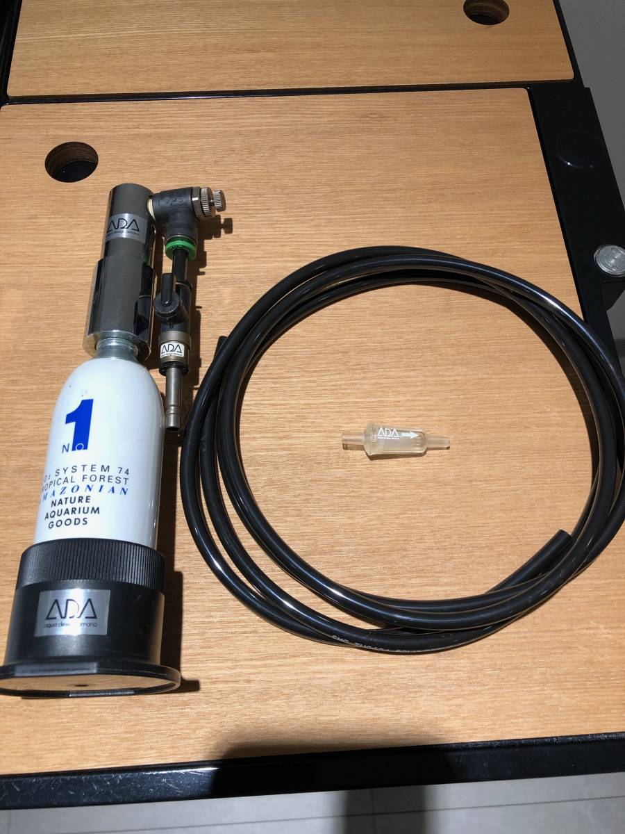 ADA CO2レギュレーター ボンベスタンド ジャンク品 WaterPlantsWorld