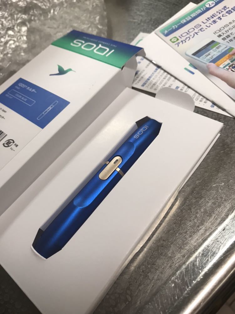 IQOS ブルー アイコス アイコス2.4Plus 2.4Plus 空港免税店期間限定カラー 免税店限定 スーパーマン アイコスブルー免税店限定色 空港免税店限定 IQOS2.4プラス 新品の通販 2．4本体 Plus 2.4 アイコス2.4plus