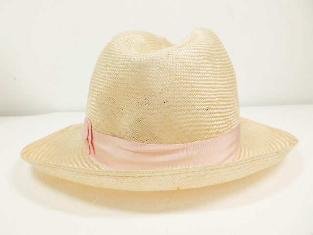 Borsalino ボルサリーノ ストローハットの通販 帽子 ストローハット
