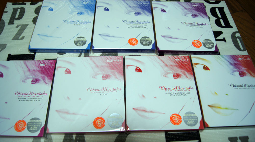 DVD 森高千里/DVD COLLECTION NO.1～15セット