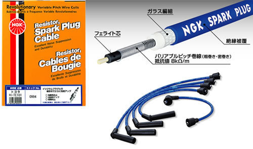 即決!NGKプラグコード RC-FE52 ヴィヴィオ KK3/KK4等