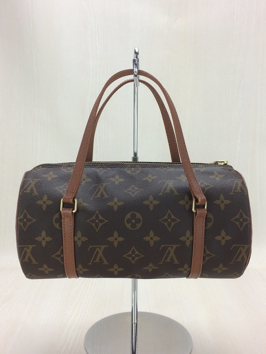 LOUIS VUITTON◇パピヨン_モノグラムキャンバス/PVC/BRW 【公式通販】
