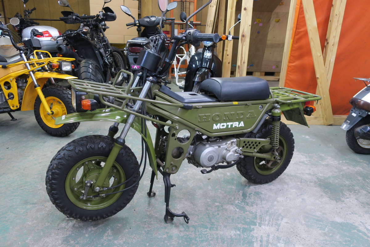 40年前のレアバイク、ホンダ・モトラ。まるで重機!? いいえ、レジャー 