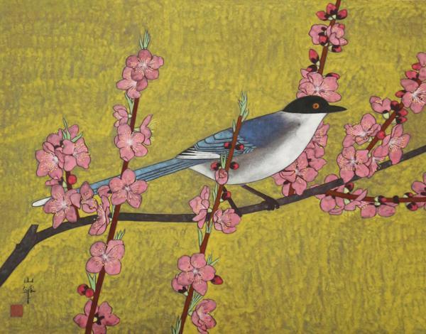 日本画 Yahoo!オークション 掛軸 花鳥画 絹本 日本美術院 展覧会一覧｜公益