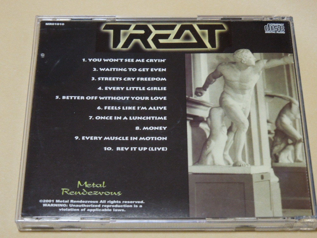 メロハー TREAT/MUSCLE IN MOTION CD