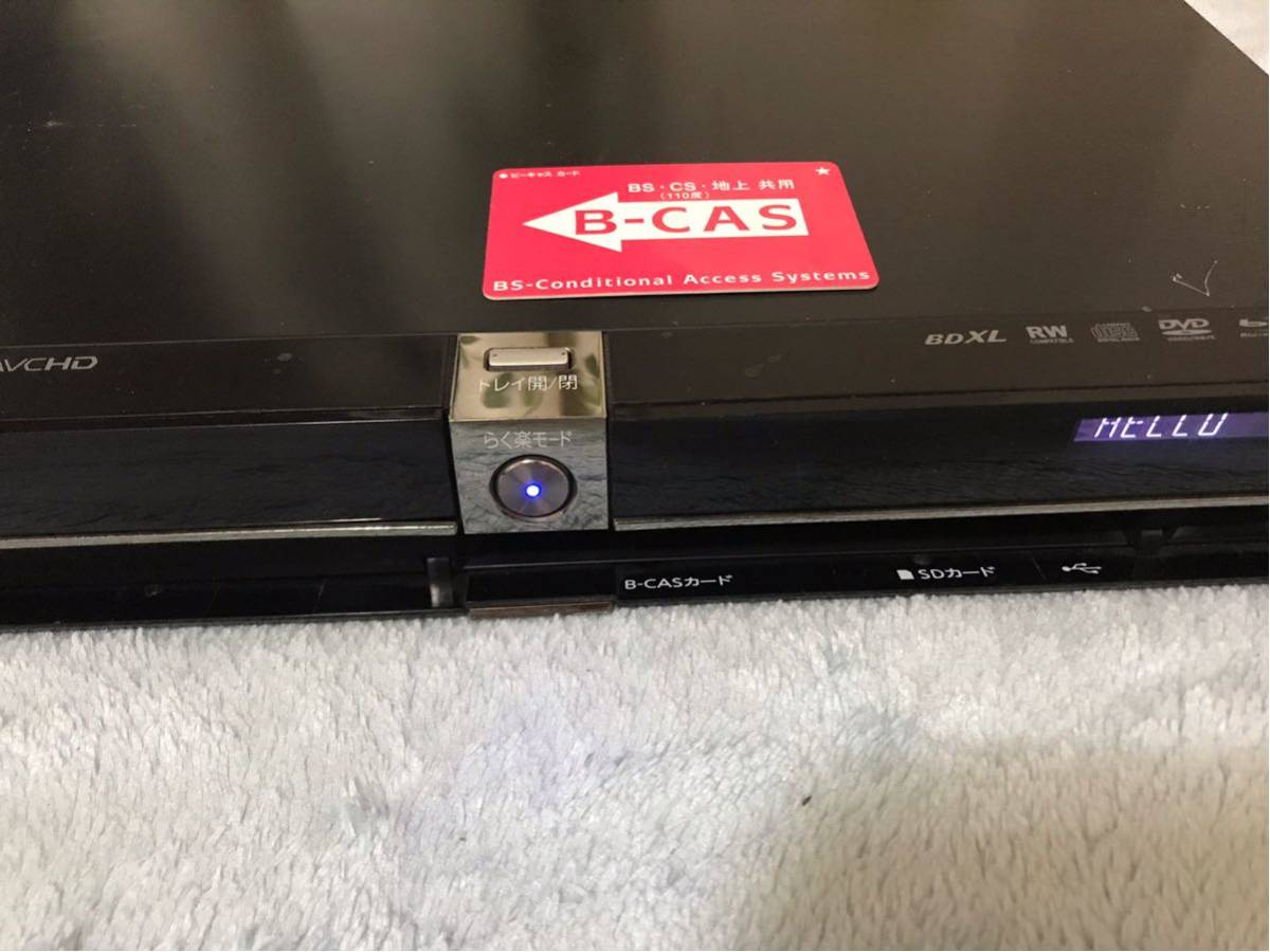 MITSUBISHI ブルーレイレコーダー 本体【ジャンク】 MITSUBISHI ブルーレイレコーダー DVR-BZ350 ジャンク品 一部動作OK