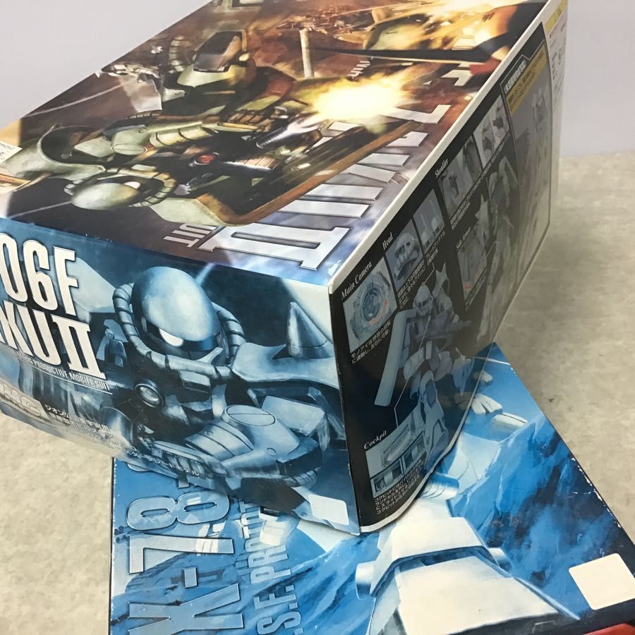 バンダイ MG 1/100 ザク Ver.2.0 RX-78-2 ガンダム Ver.2.0 他