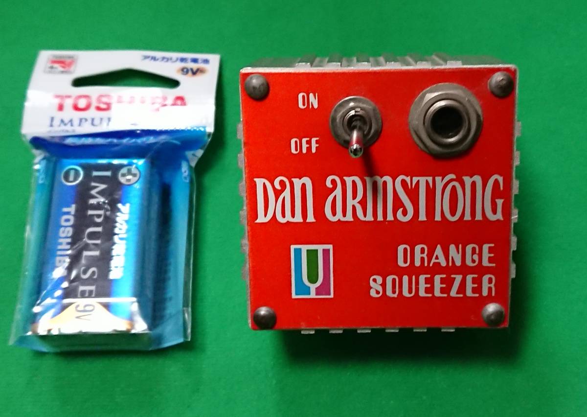 Dan armstrong Orange Squeezer Made in U.S.A エフェクター　コンプレッサー　ヴィンテージ_5