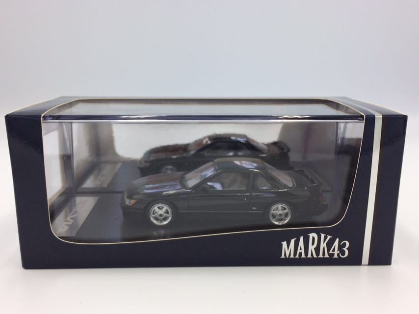 シルビア K's 1⁄43 - 日産 ニッサン MARK43 (S13) ブラック カスタム