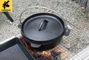 定番，本物保証 CHANODUG OUTDOOR ８インチ ミニダッチオーブン CAMP料理 キャンプ アウトドア クッキング 煮込み料理 便利鍋 ５(炭火用)｜売買されたオークション情報、yahooの商品情報をアーカイブ公開 - オーク 炭火用