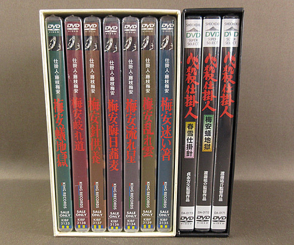 仕掛人 仕掛人・藤枝梅安 | 藤枝梅安 DVD 全7巻セット 小林桂樹 :