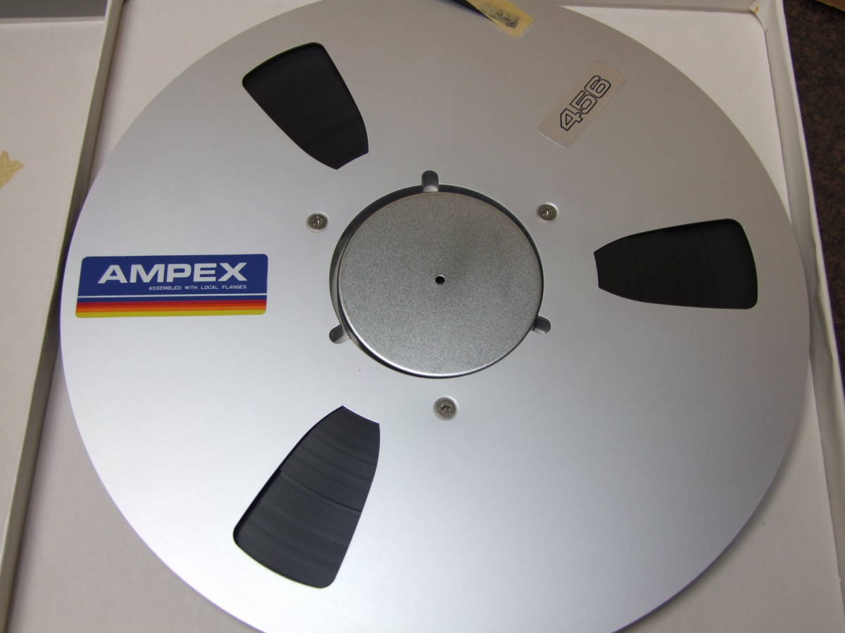 オープンリールテープ □ Ampex456 10号 Ampex Scotch 「ampex+456」の 