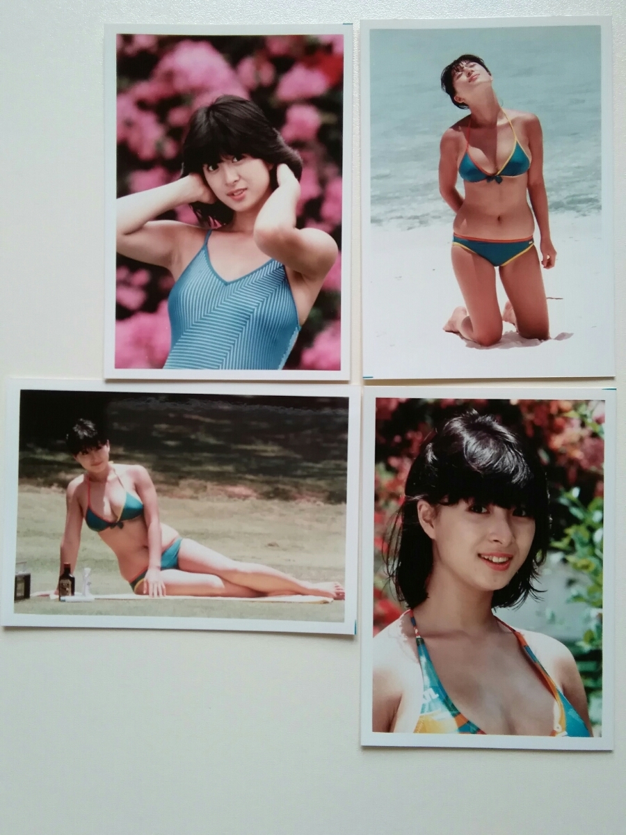 河合奈保子さん / アイドル フォトパック 生写真 10枚 ラブリー文庫  