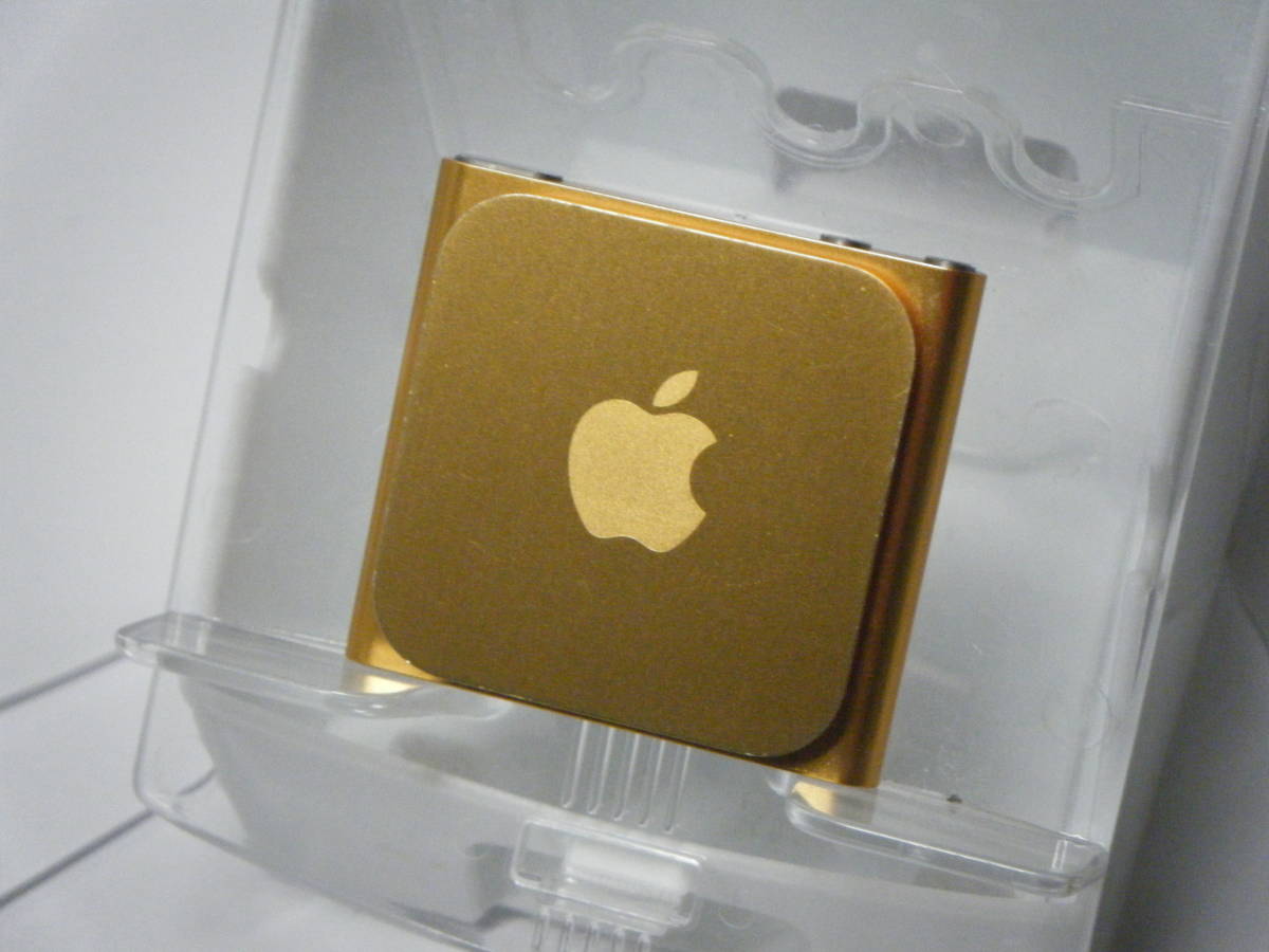 ipod nano 第6世代 8GB オレンジ 中古品 美品 再生時間長い （識6-