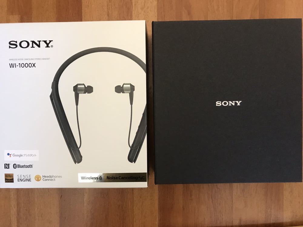 WI-1000X SONY ブラック ワイヤレスイヤホン 【公式通販】