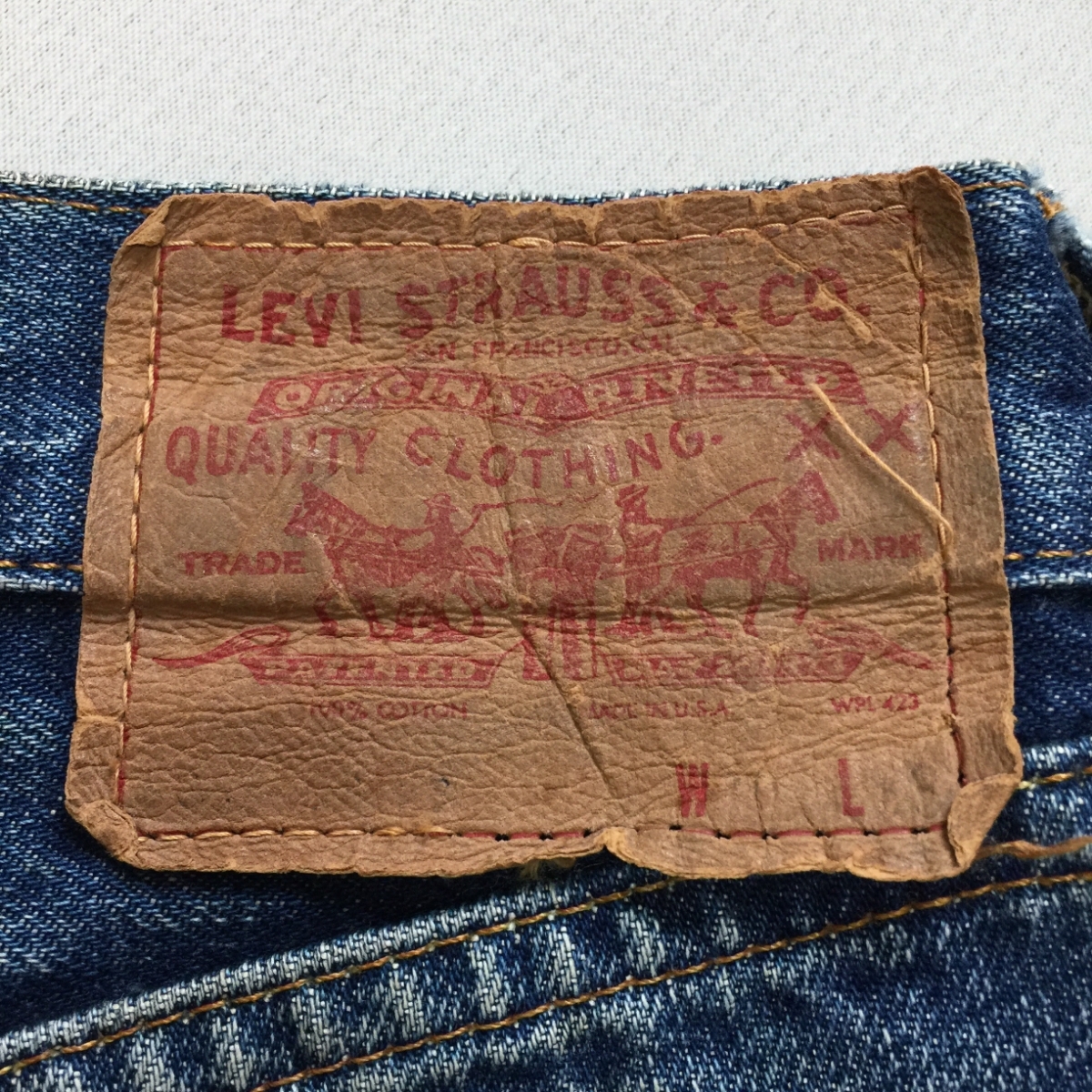 60s LEVIS リーバイス 502 BIGE ヴィンテージ オリジナル(検)501XX 551ZXX 505 501 606 66前期