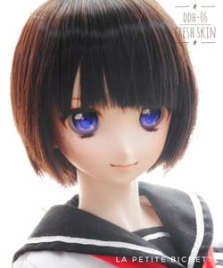 【木穂之工房】DDH-06 フレッシュ肌 カスタムヘッド＋レジンアイ ※難あり DDH-06 Poe-PoeDDH - ** カスタムヘッド＋レジンアイ レジンアイ