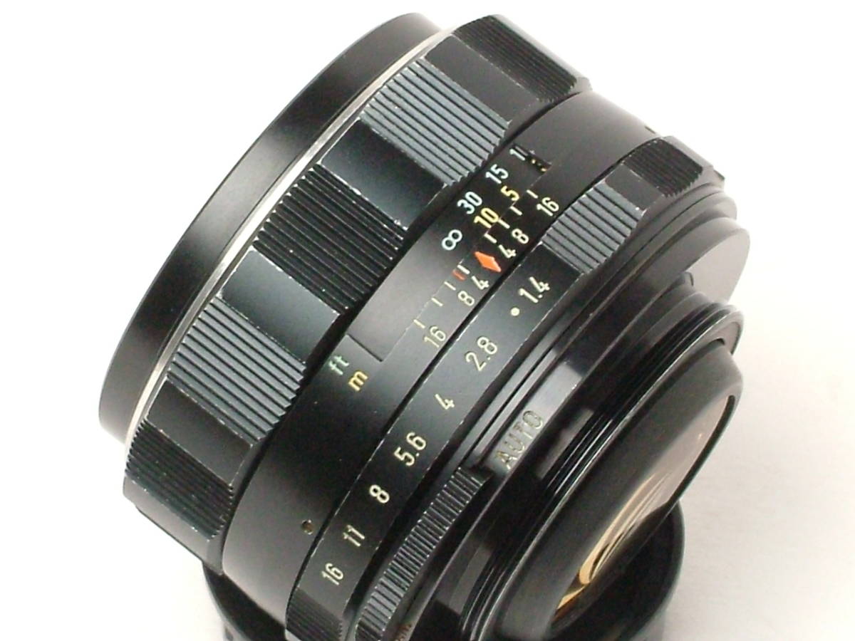 Super TAKUMAR 50mm F1.4 アトム (実用中古) 実写確認済み M42マウント