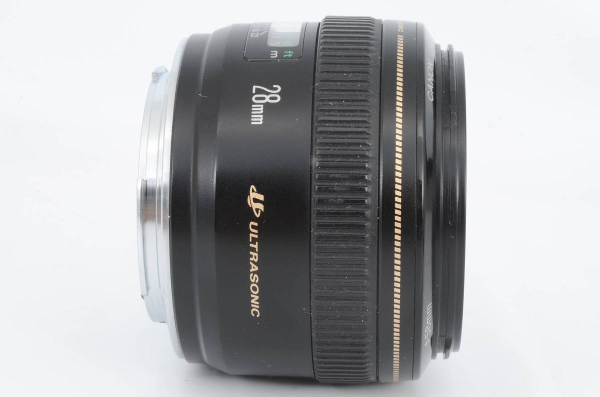 美品 CANONキャノン 単焦点レンズ EF 28mm F1.8 USM