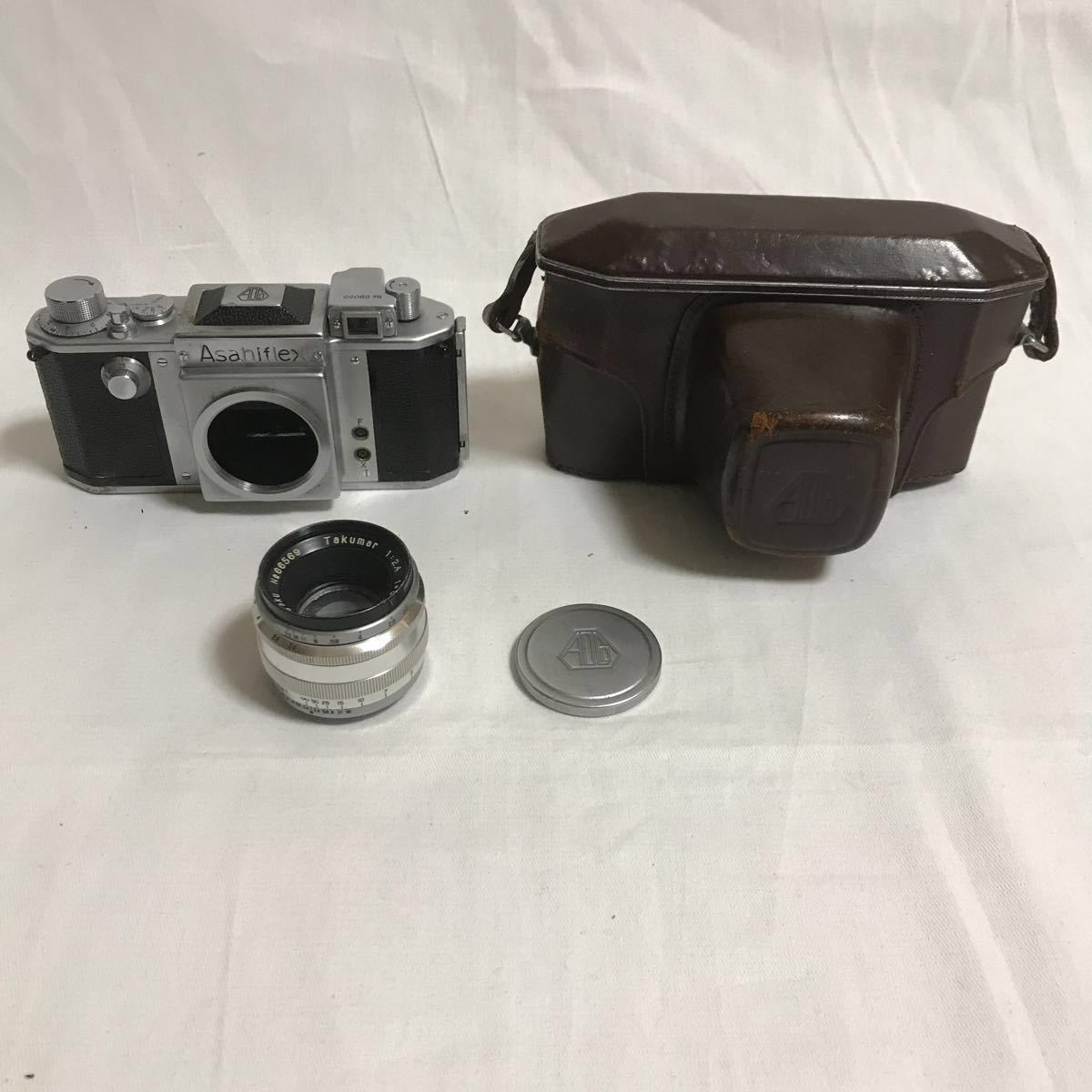 Asahiflex アサヒフレックス 一眼レフフィルムカメラ Takumar 1:2.4 f