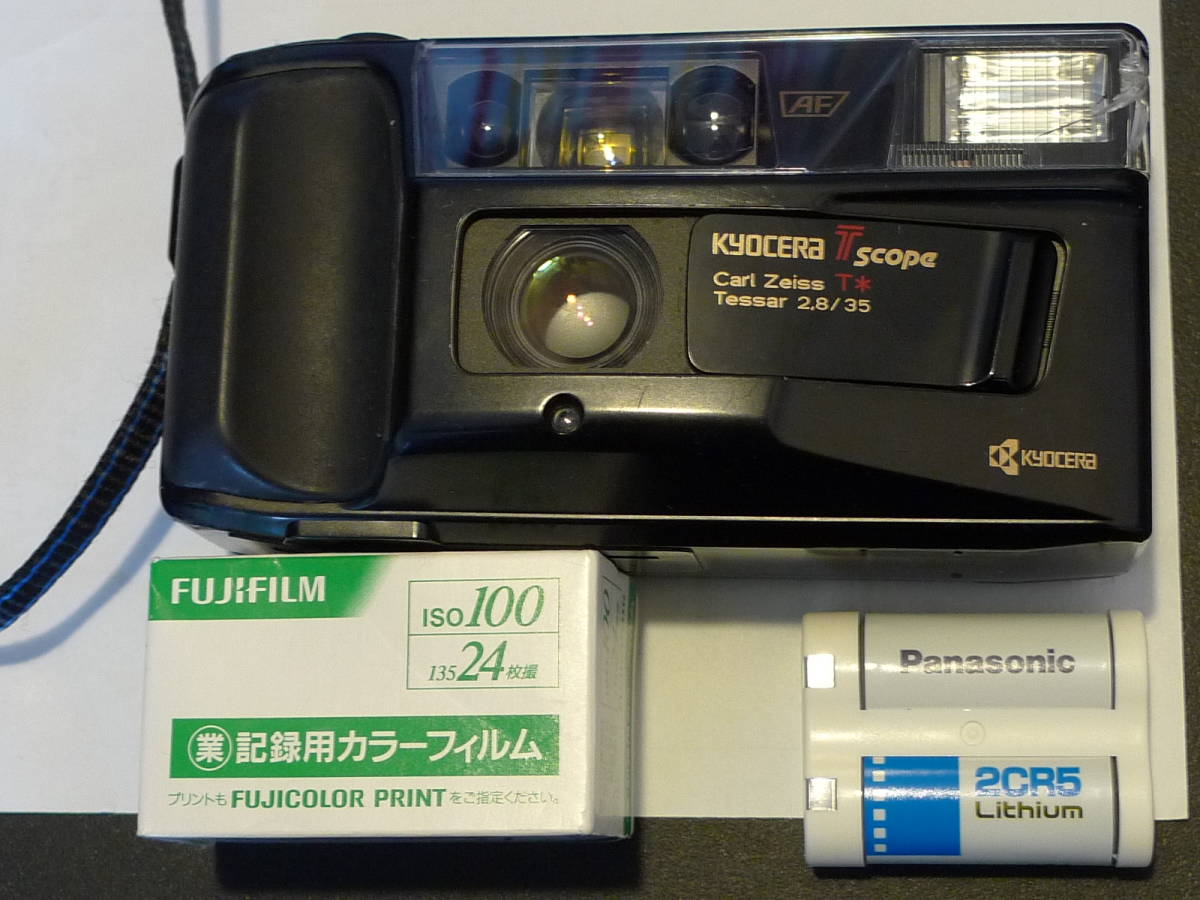 T KYOCERA 京セラ - Scope Zeiss コンパクトフィルムカメラ Carl 