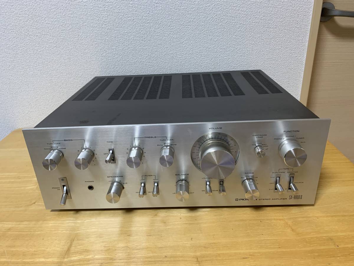 動作未確認Pioneer SA-8800IIプリメインアンプ ☆PIONEER SA-8800II パイオニア プリメインアンプ 動作未確認Pioneer