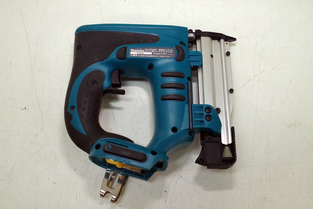 ○中古○マキタ 充電式ピンタッカ PT350D 14.4V マキタ 14 【公式通販】