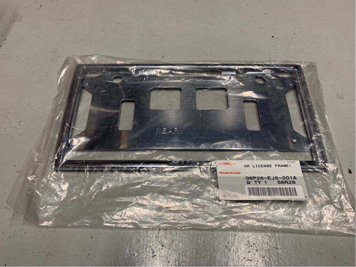 ホンダ純正ナンバーフレーム 一枚_1