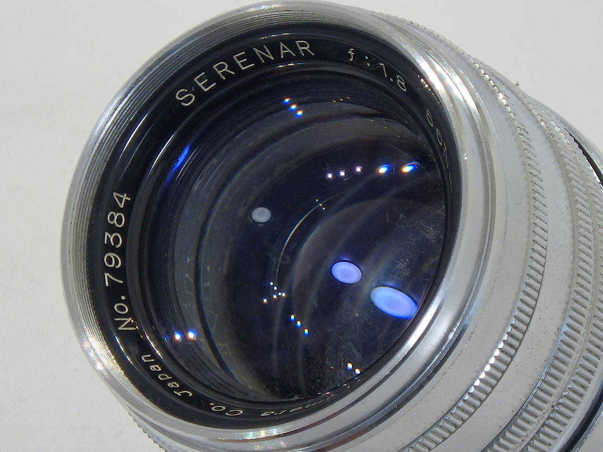 Canon SERENAR 50mm F1.8 for LEICA screw L39 SUMMICRON に対抗