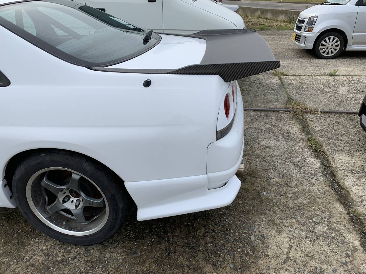 BCNR33 R33トランク R33 一体形状製作 | ドライカーボン製品の 純正 