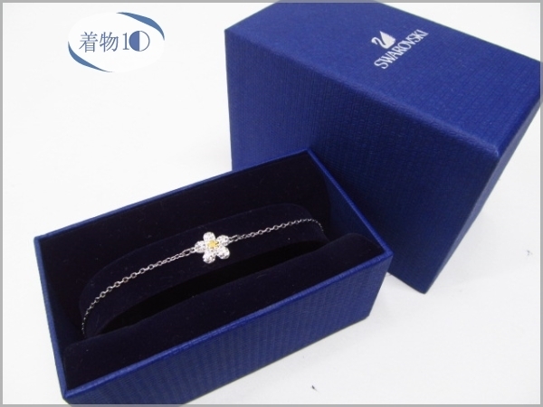 着物10 1円 Swarovski スワロフスキー Tough ブレスレット アジアコレクション 花 シルバー レディース ブランド品 同梱可 ブレスレット 売買されたオークション情報 Yahooの商品情報をアーカイブ公開 オークファン Aucfan Com