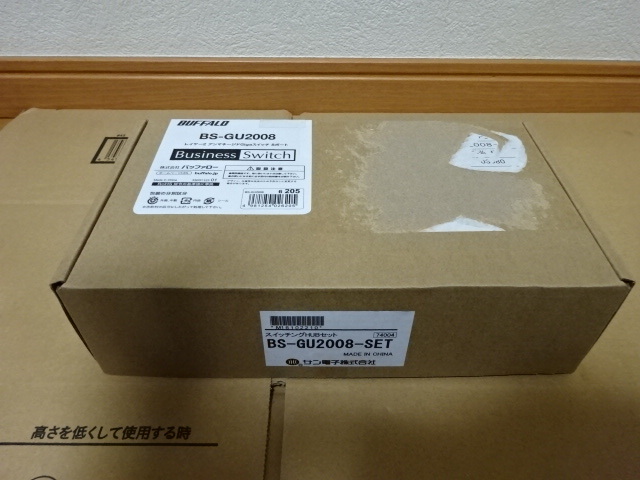 ◇BUFFALO&frasl;バッファロー レイヤー2 アンマネージドGigaスイッチ 8