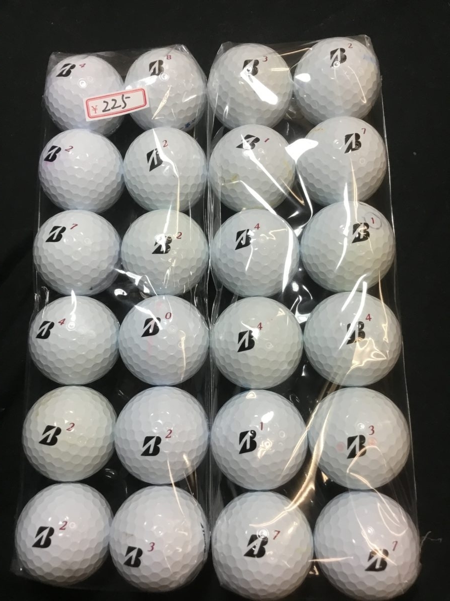B TOUR X ブリヂストン ボール 0 名入れ 5点 [1ダース：12個](パール