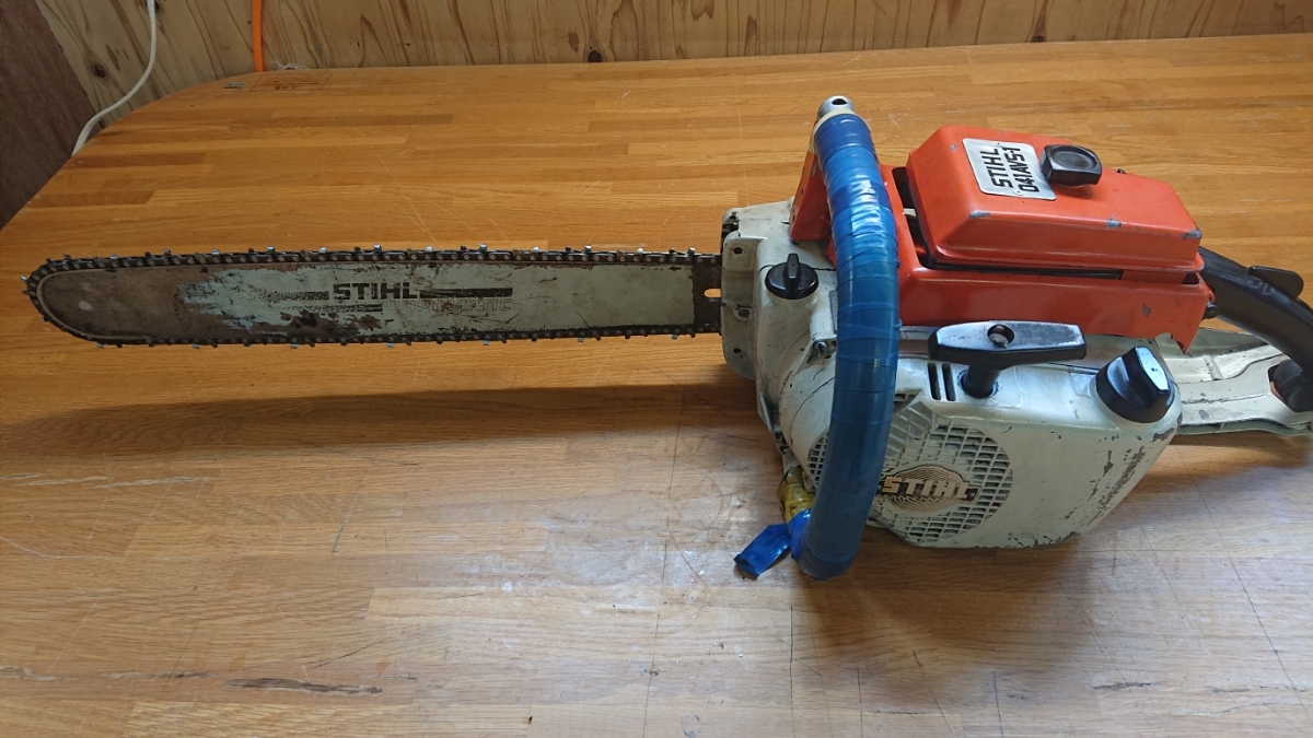 STIHL エンジンチェーンソー 041AVS-1 スチール 041AV ジャンク Yahoo 