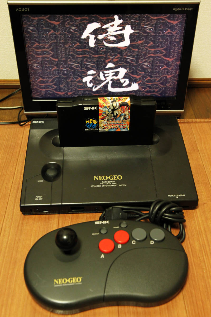 ネオジオ本体 ネオジオ本体一式【中古・ROM版・NEOGEO日本版】 / kinjoinfo