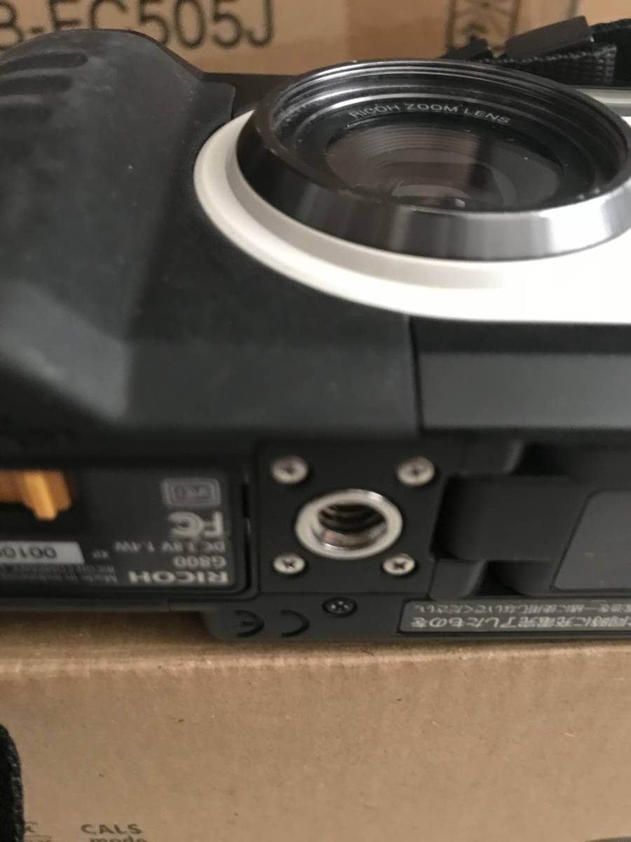 ☆RICOH リコー 現場用防水・防塵デジタルカメラ G800【中古】 ☆RICOH
