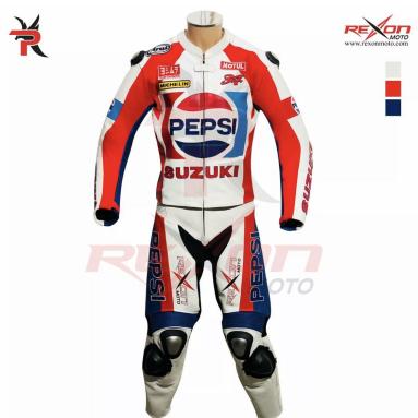 ペプシ PEPSI motogp RGV GSX レーシングスーツ 革ツナギ ワンピース