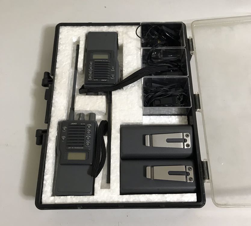 動作品 ALOMCO DJ-P2 トランシーバー周辺機器セット ALINCO DJ-R20D