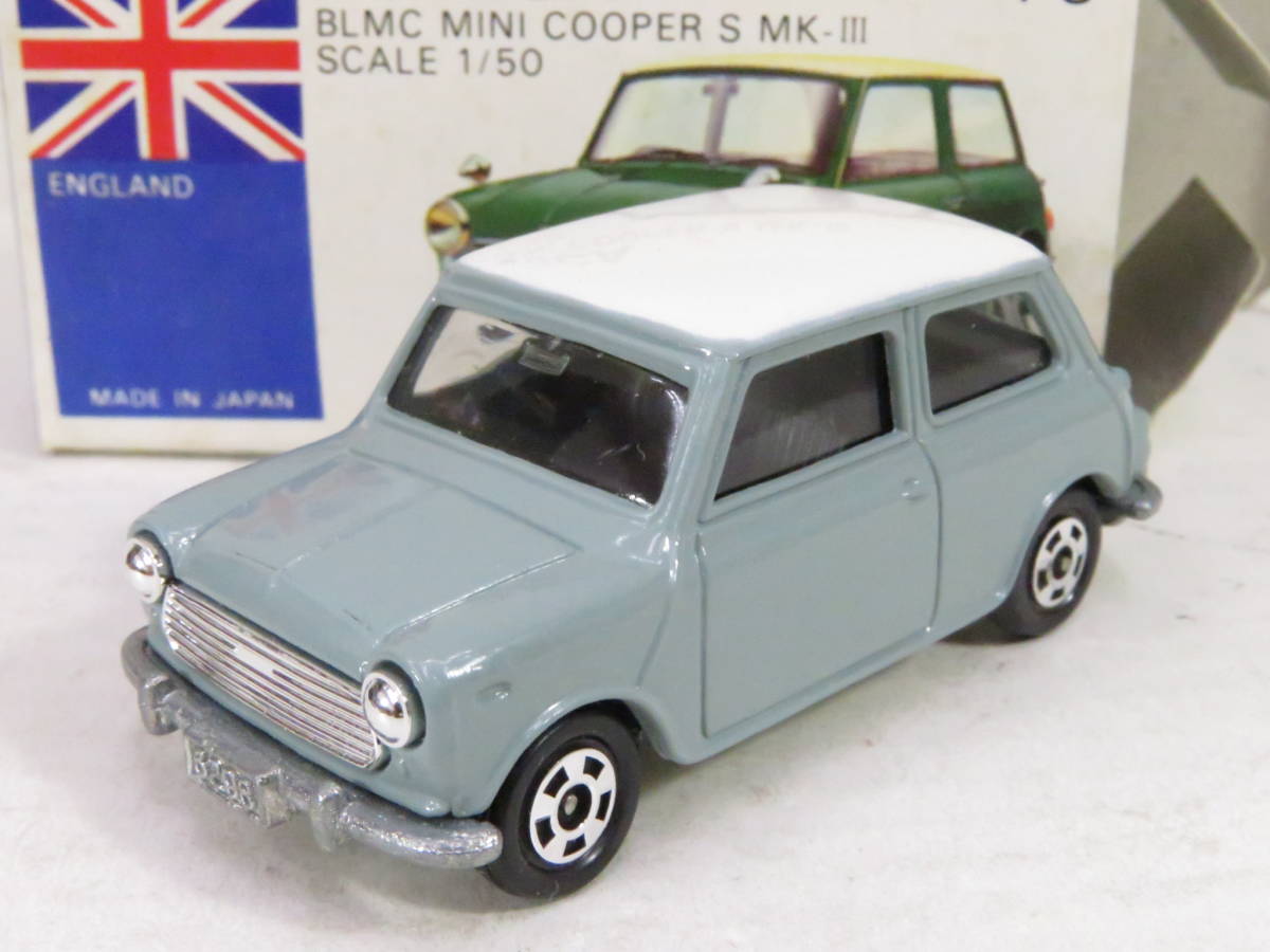 トミカ F8 BLMC MINI COOPER ミニクーパー リップスピード? 箱付 日本製 コレ _1