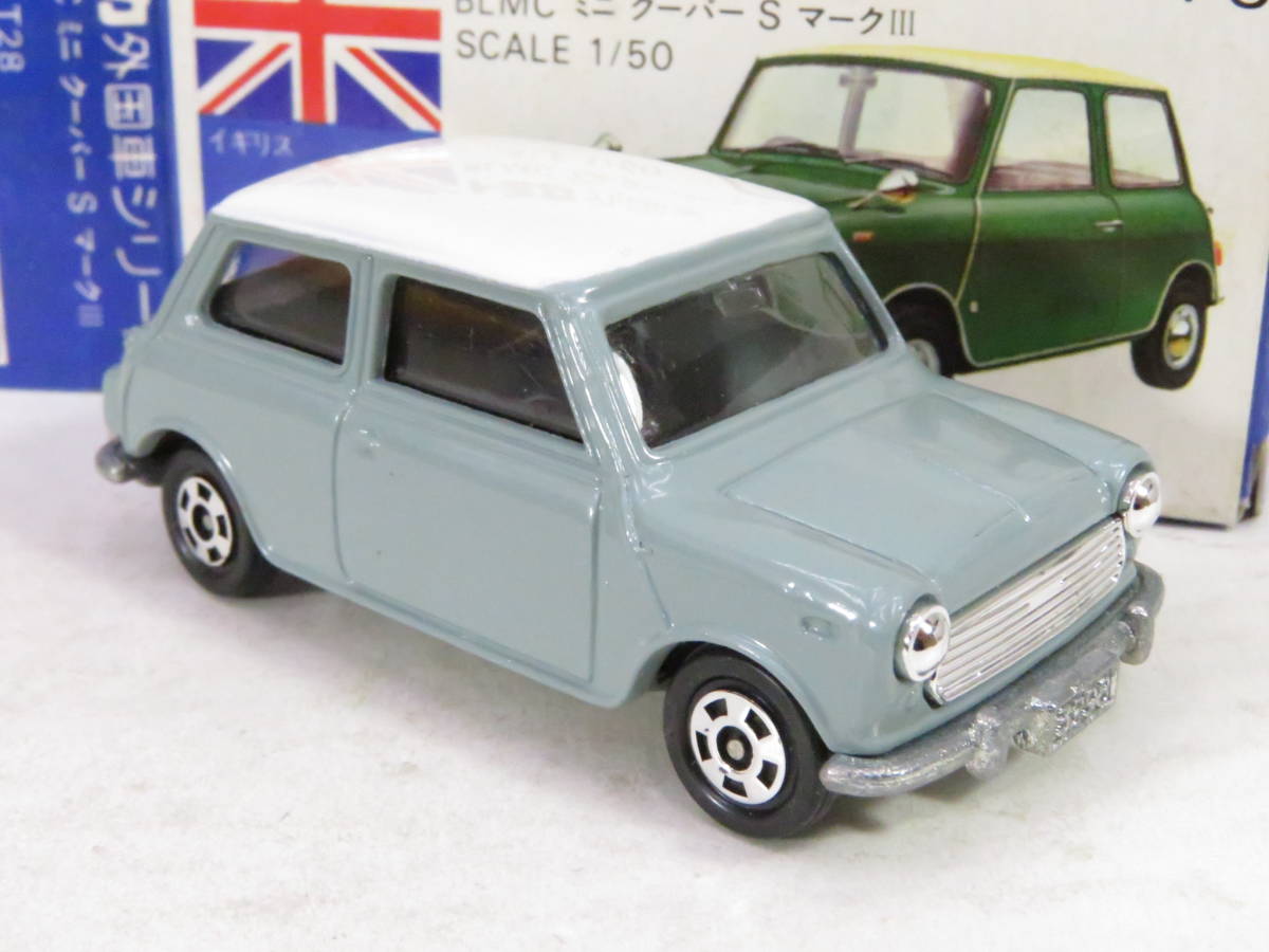 トミカ F8 BLMC MINI COOPER ミニクーパー リップスピード? 箱付 日本製 コレ _3