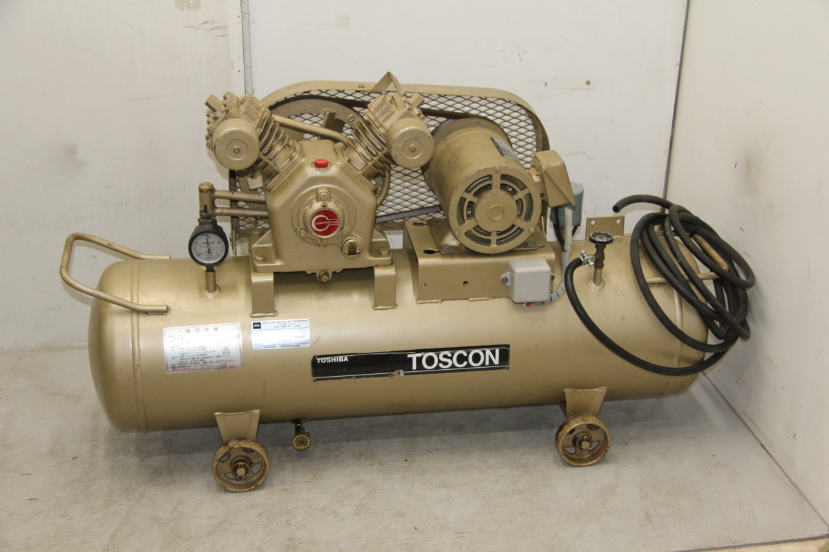 tontonページ 0531D 東芝○○コンプレッサー○○2馬力○TOSCON GP6-15T9 三相200V