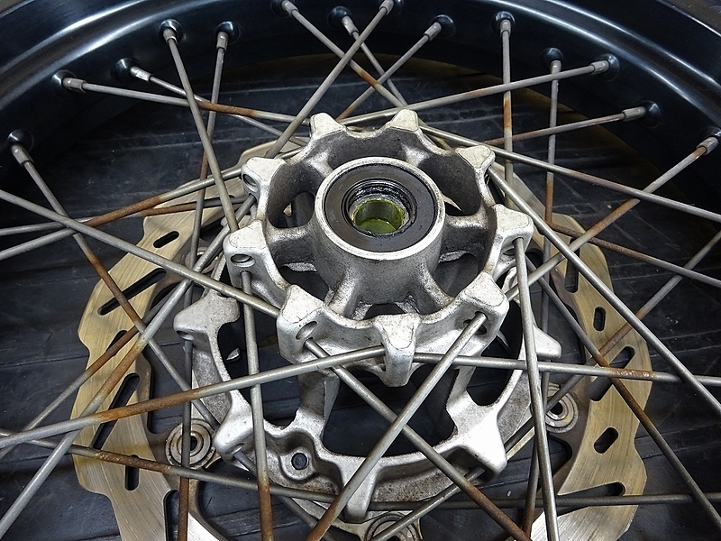 WR250X DG15J 07-17 ヤマハ純正 モタード ホイール 前後セット - メルカリ