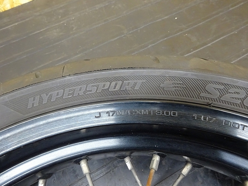 WR250X DG15J 07-17 ヤマハ純正 モタード ホイール 前後セット - メルカリ
