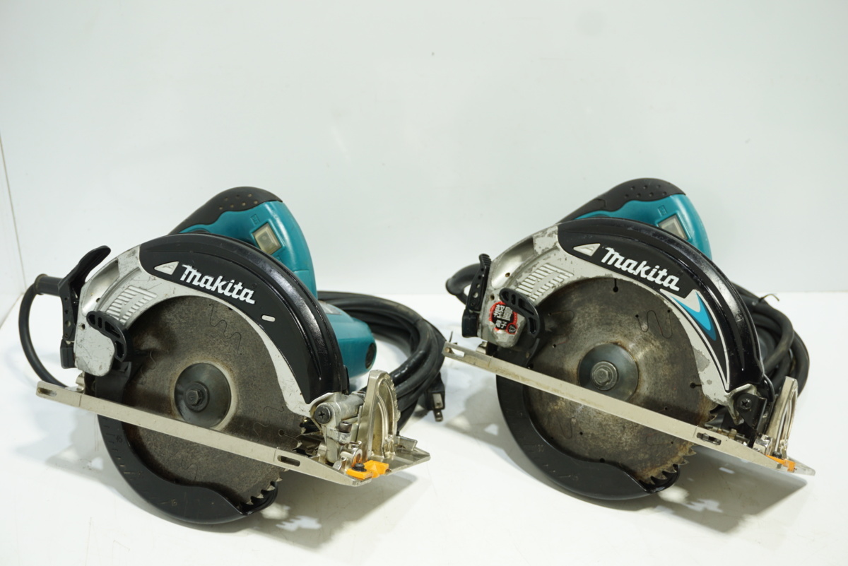 ※140◎makita マキタ 165mm電子マルノコ 5638CBA/165mm電子造作用精密マルノコ 5617CBA 2台セット★3F-955